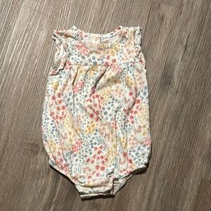 Floral Baby Romper